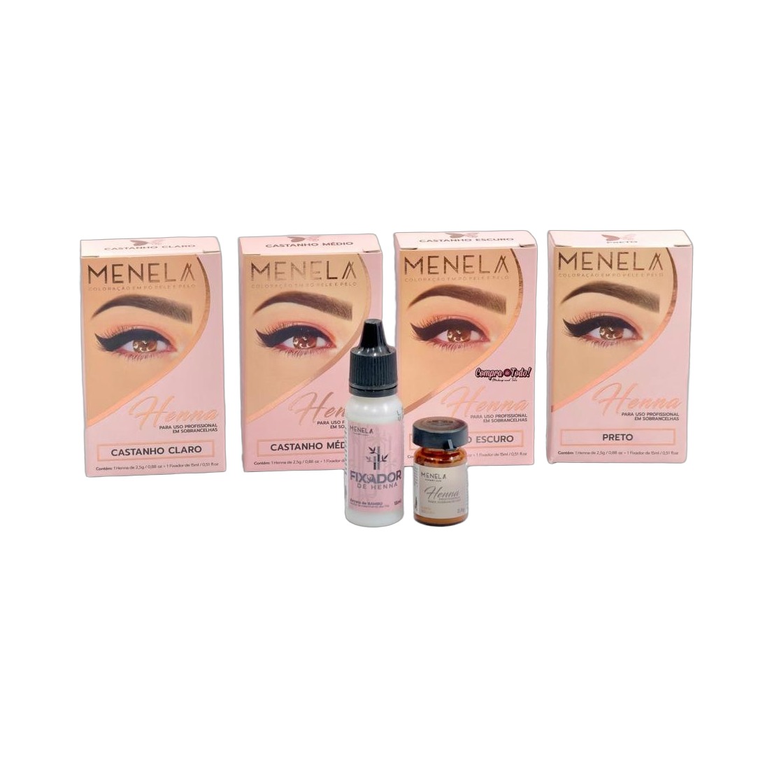 Henna para cejas Menela